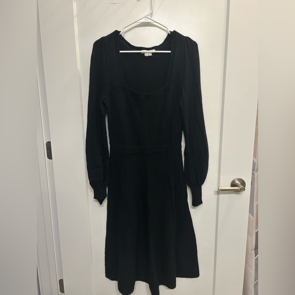 Boden Dresses & Skirts - Boden Square Neck Alpaca Wool Blend Knit Long Sleeve Dress